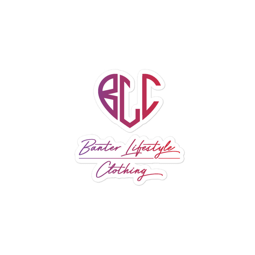 Banter Lifestyle Clothing Full Icon Sticker