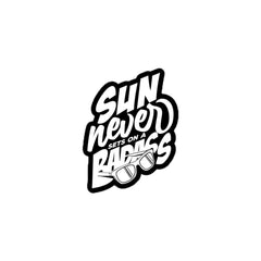 Sun Never Sets Sticker