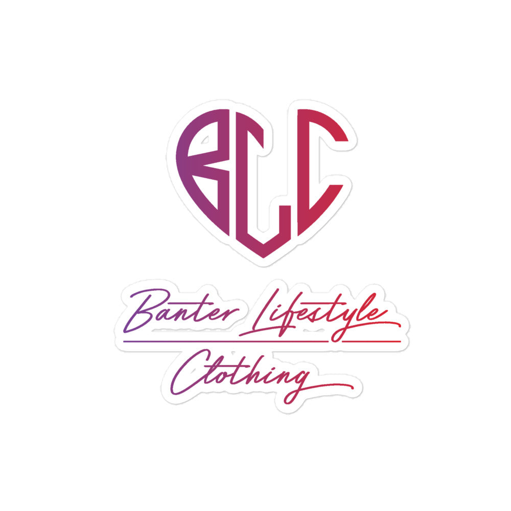 Banter Lifestyle Clothing Full Icon Sticker