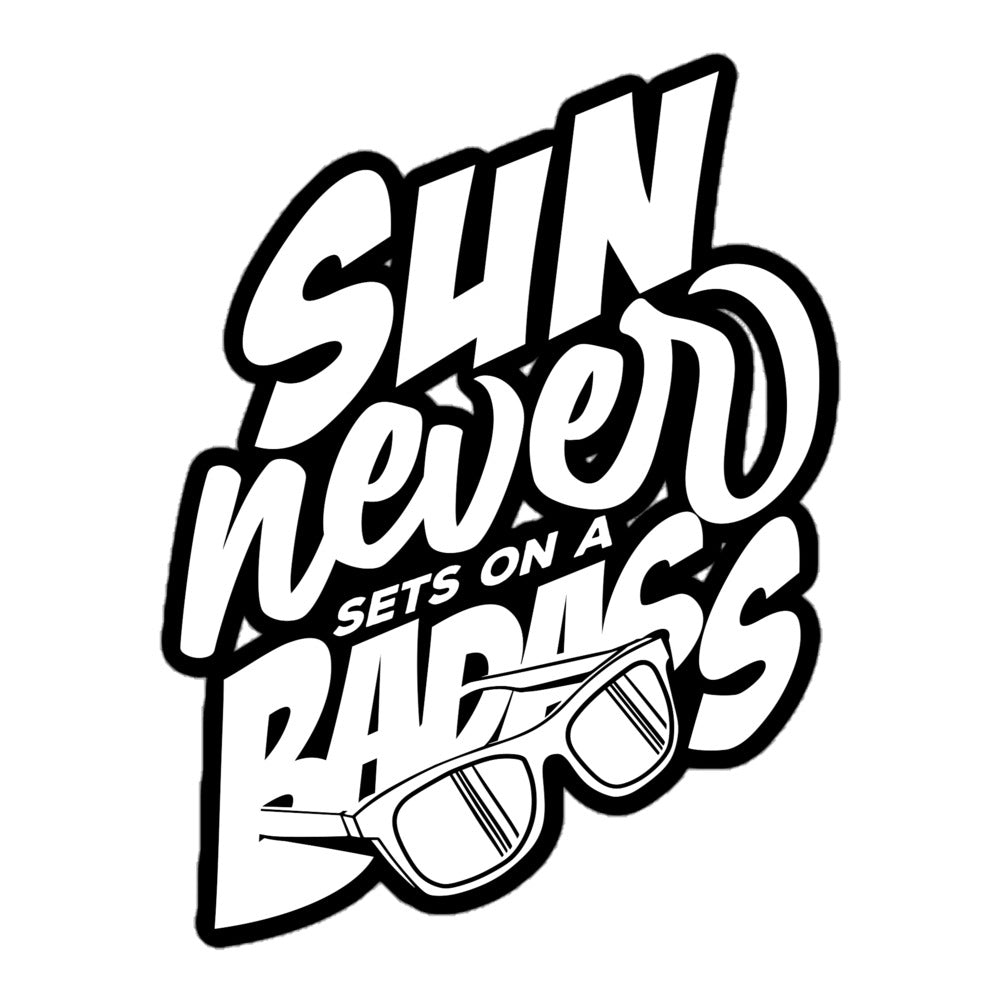 Sun Never Sets Sticker