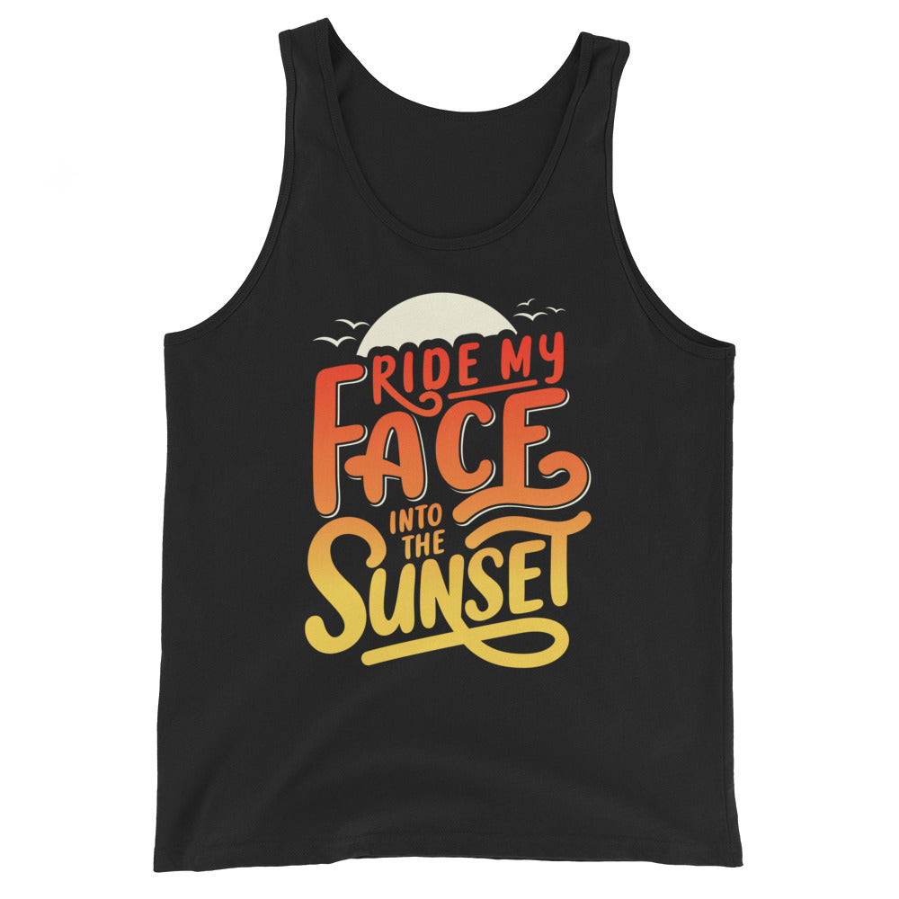 Ride Into the Sunset Flirty Men's Tank