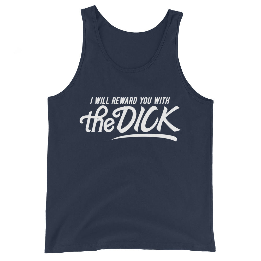 Reward You Men's Tank Top | Black Graphic