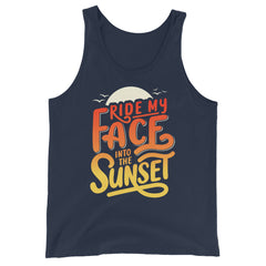 Ride Into the Sunset Flirty Men's Tank