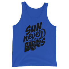 Sun Never Sets Men's Tank Top - Alt Design