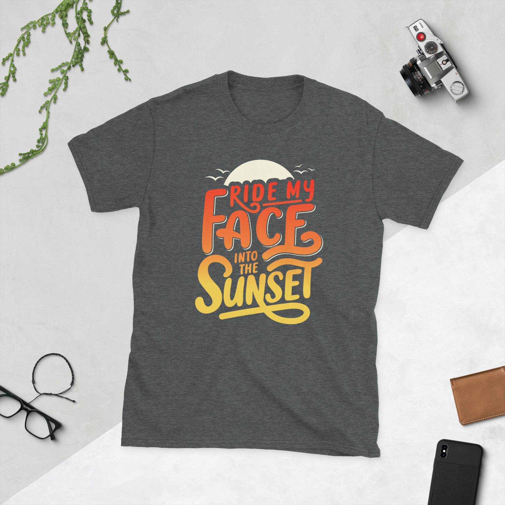 Ride Into the Sunset Flirty Graphic T-Shirt