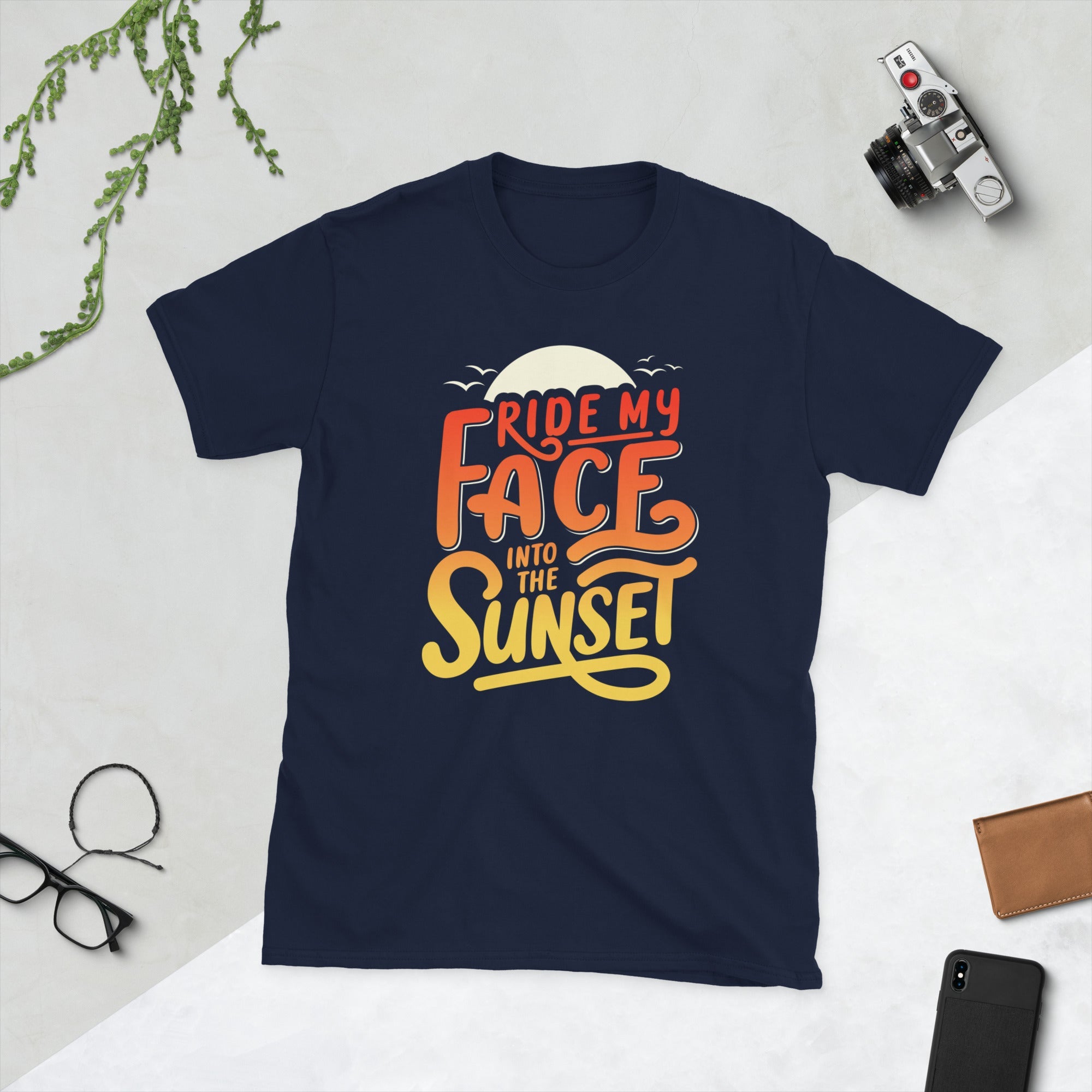 Ride Into the Sunset Flirty Graphic T-Shirt