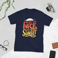 Ride Into the Sunset Flirty Graphic T-Shirt