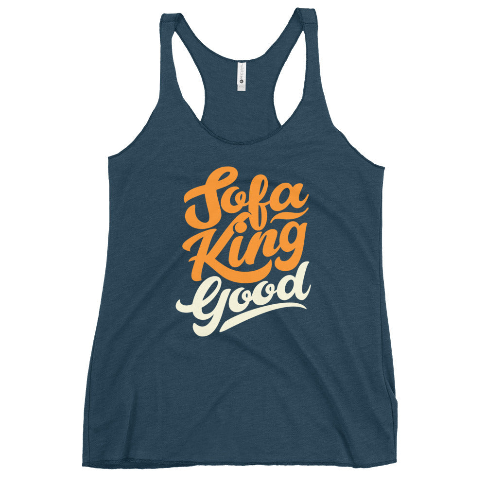 Sofa Pun Women's Racerback Tank Top