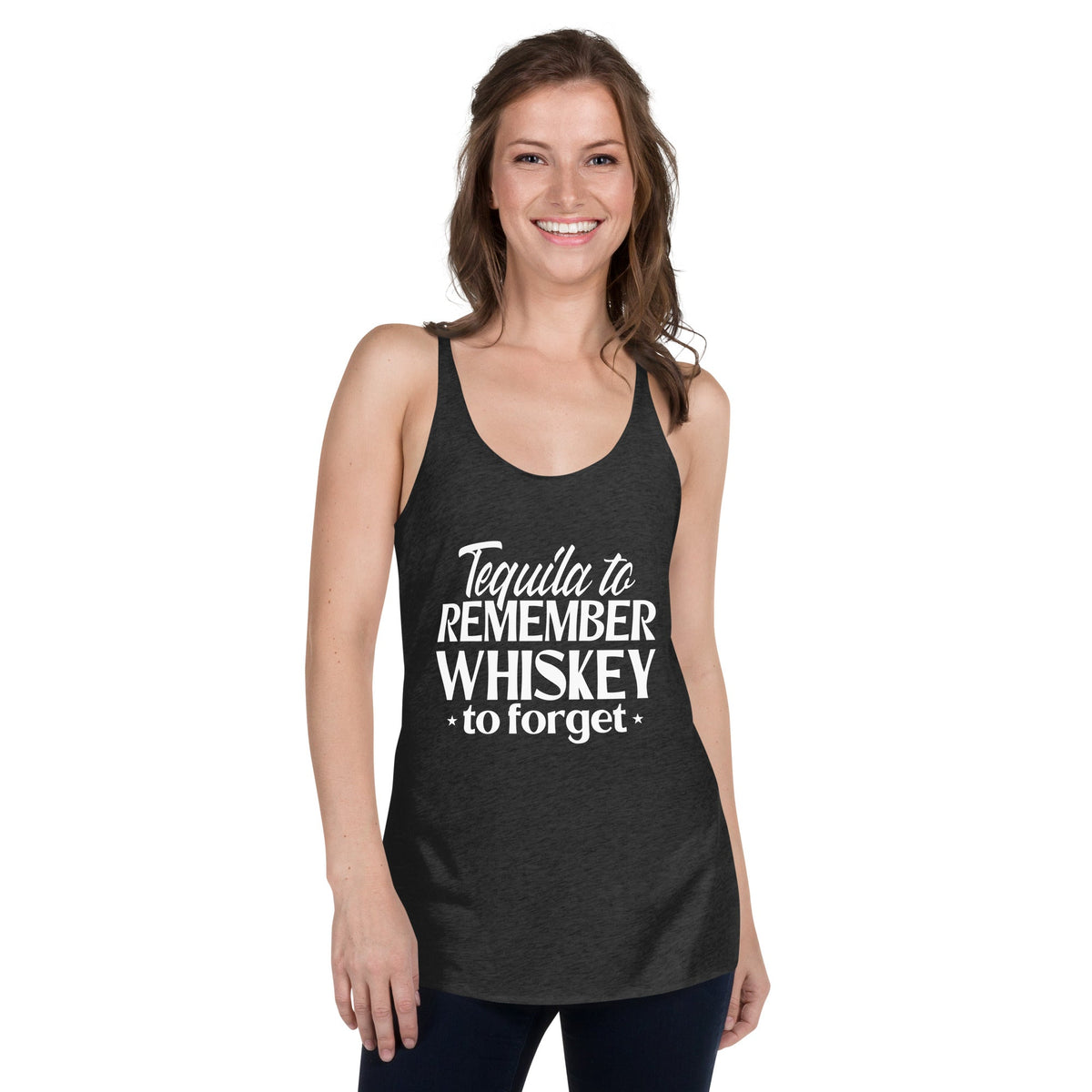 Remember or Forget Party Women's Racerback Tank Top