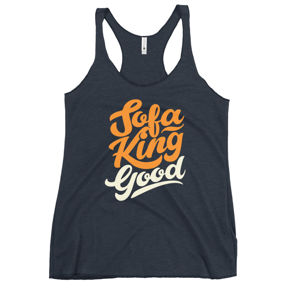 Sofa Pun Women's Racerback Tank Top