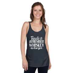 Remember or Forget Party Women's Racerback Tank Top