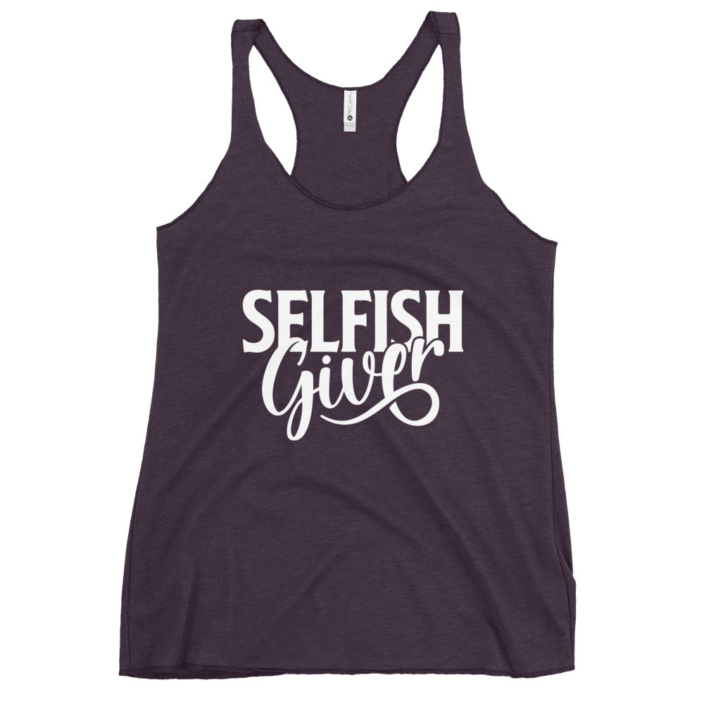 Selfish Giver Women's Racerback Tank