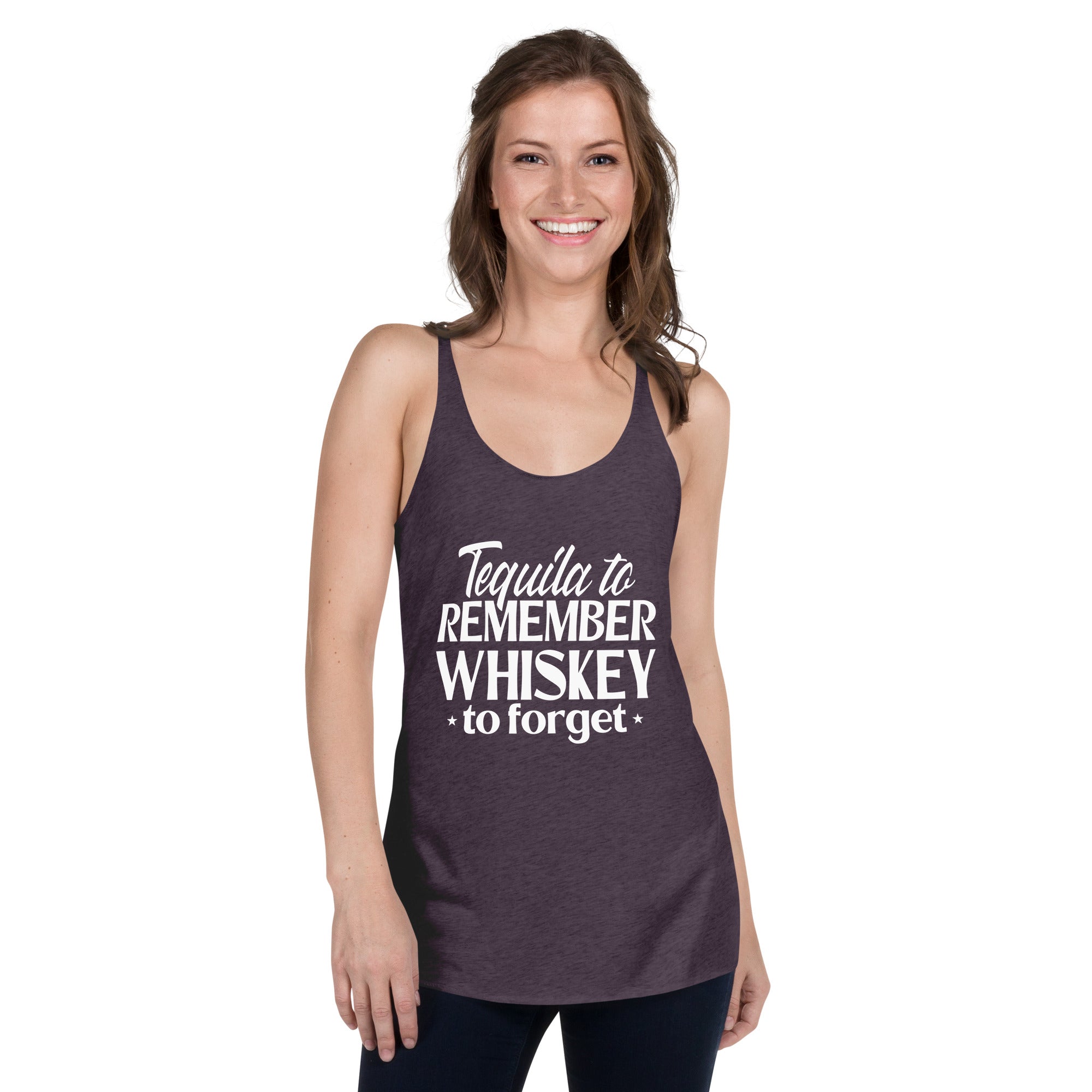 Remember or Forget Party Women's Racerback Tank Top