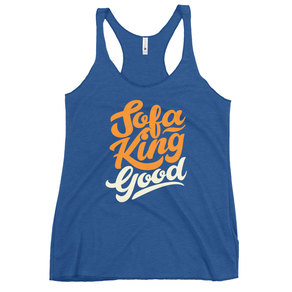 Sofa Pun Women's Racerback Tank Top