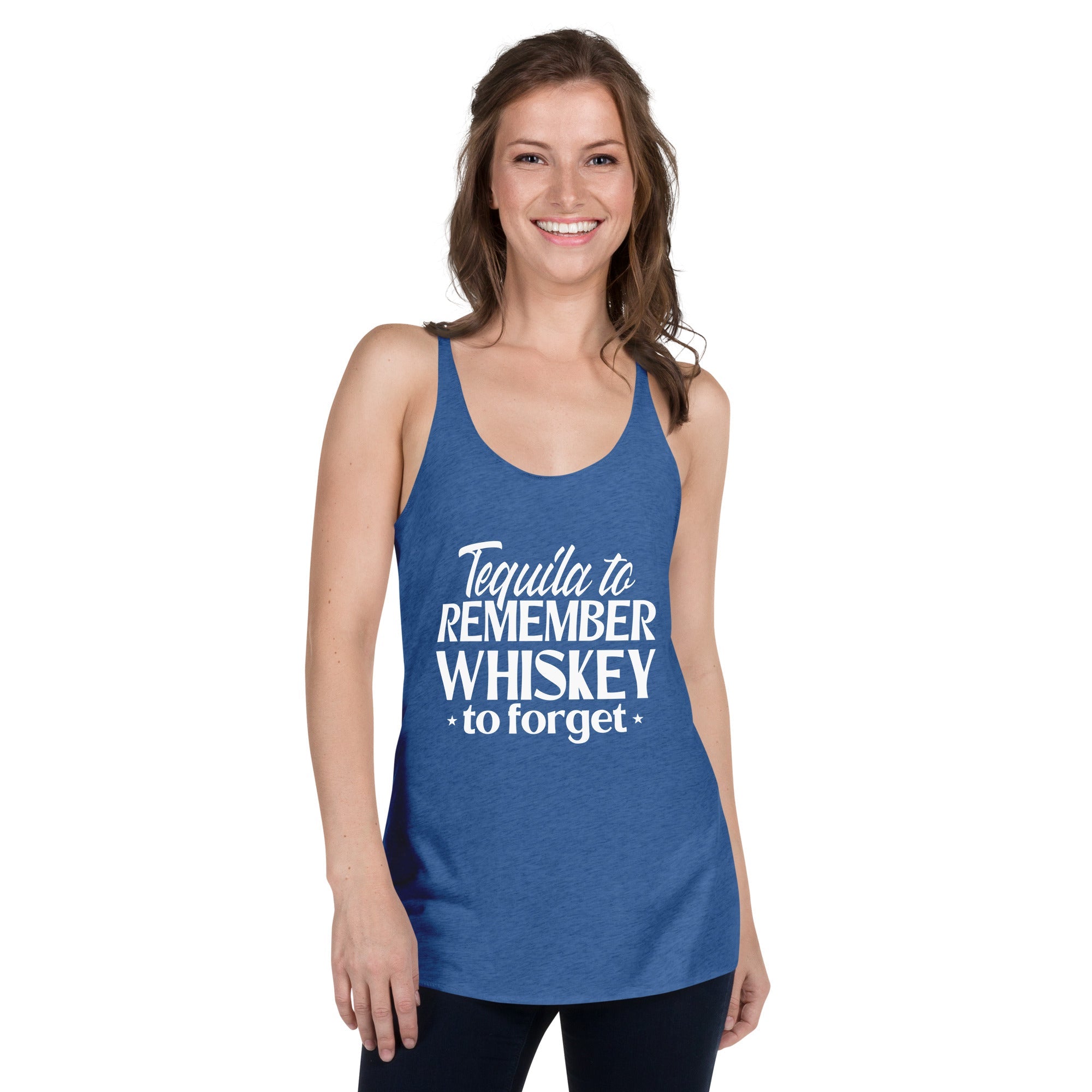 Remember or Forget Party Women's Racerback Tank Top