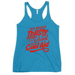 Cool Aid Satirical Women's Racerback Tank Top | Red Graphic